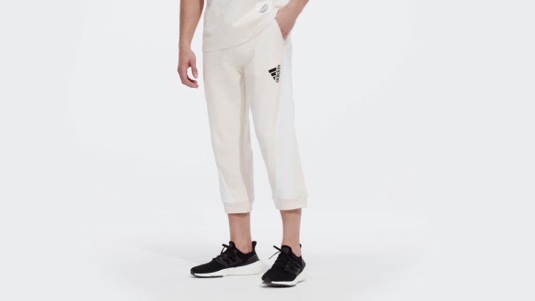 Calças Adidas Em Tecido Não Tingido (gênero Neutro)