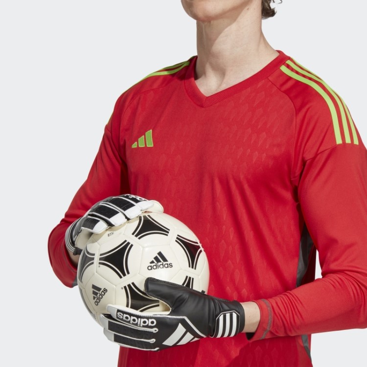 Elegantes Luvas De Goleiro Adidas Tiro Club Brancas