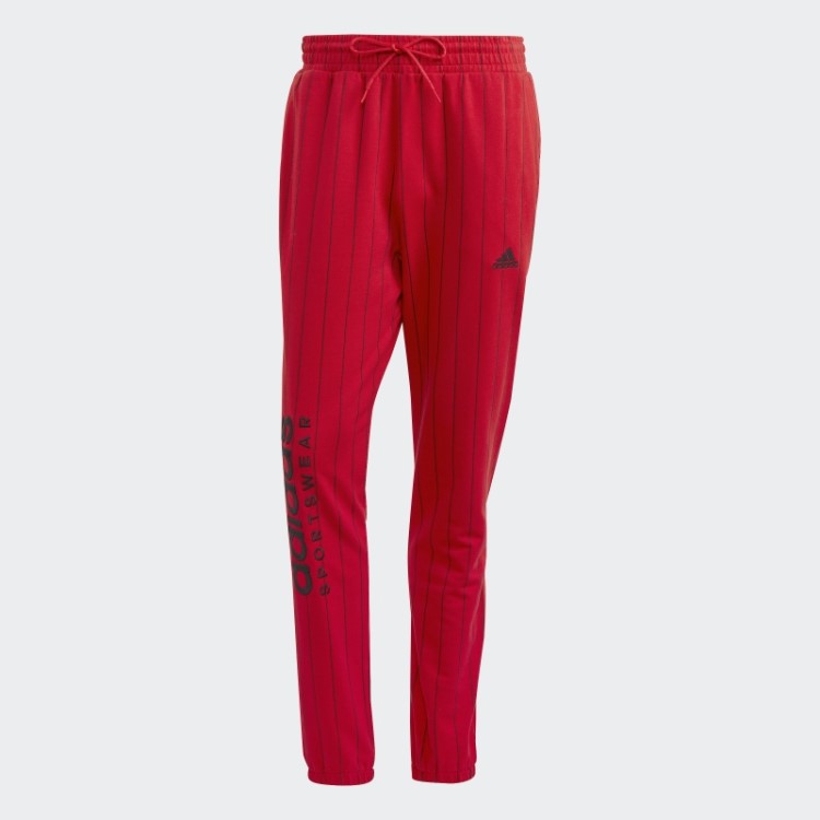 Joggers De Lã Risca De Giz Adidas Escarlate
