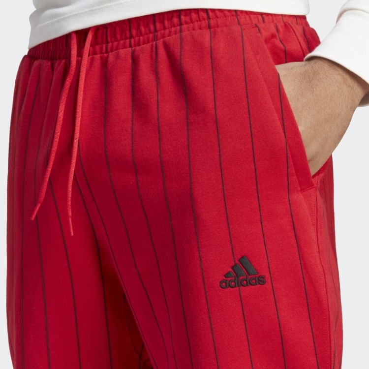 Joggers De Lã Risca De Giz Adidas Escarlate