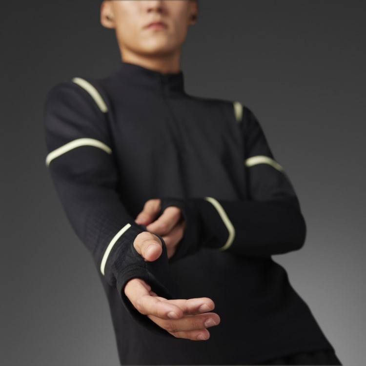 X-city Reflect At Night 1/2 Zip Top Preto Adidas