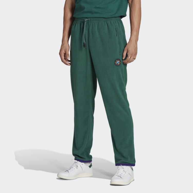 Calça De Lã Polar Adidas Verde Wander Hour