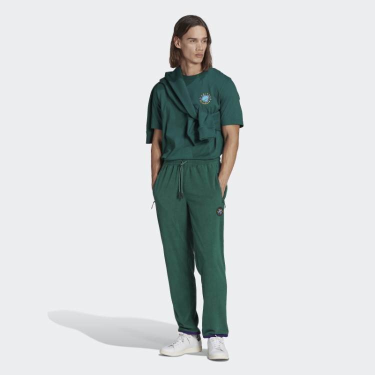 Calça De Lã Polar Adidas Verde Wander Hour