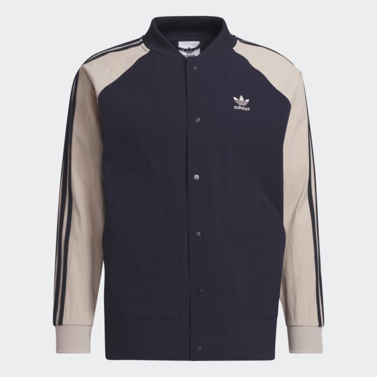Jaqueta De Tecido Adidas Sst Tinta