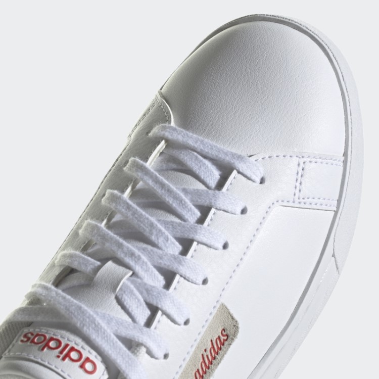 Sapatos De Seda Corte Adidas Vermelho Exuberante