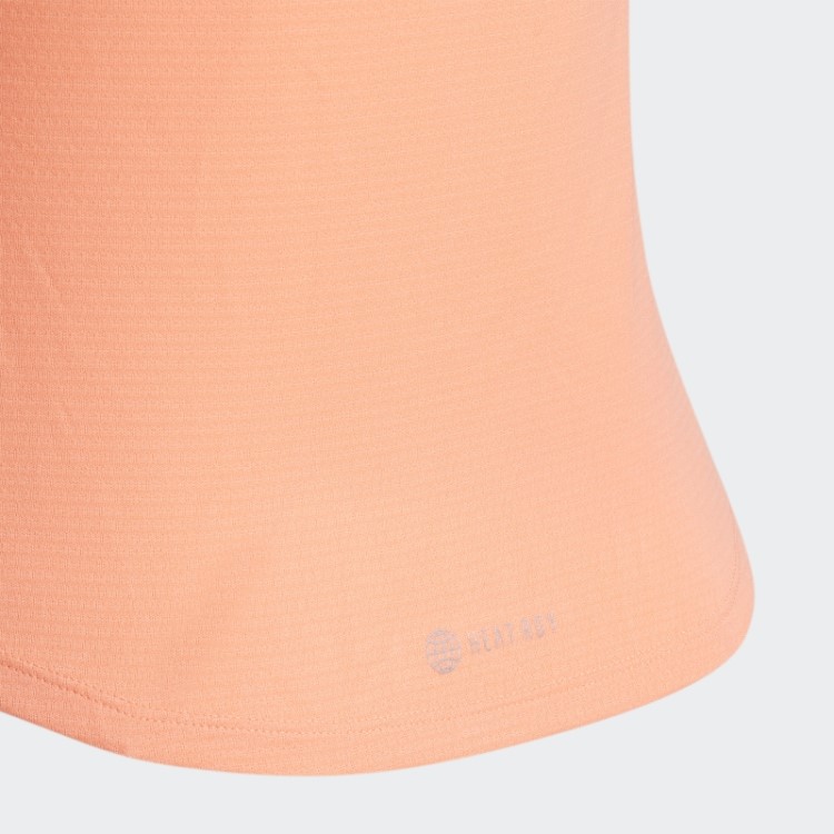 Camisa Polo Heat.rdy Coral Adidas