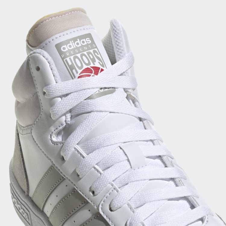 Aros Brancos 3.0 Estilo De Vida Médio Basquete Clássico Sapatos Vintage Adidas