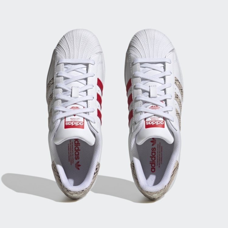 Sapatos Adidas Superstar Escarlate
