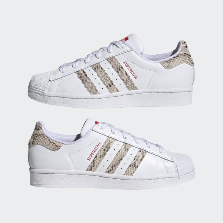Sapatos Adidas Superstar Escarlate
