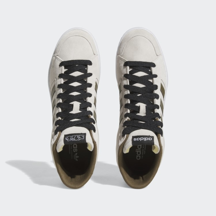 Espirrar Tênis Superskate Adidas Branco