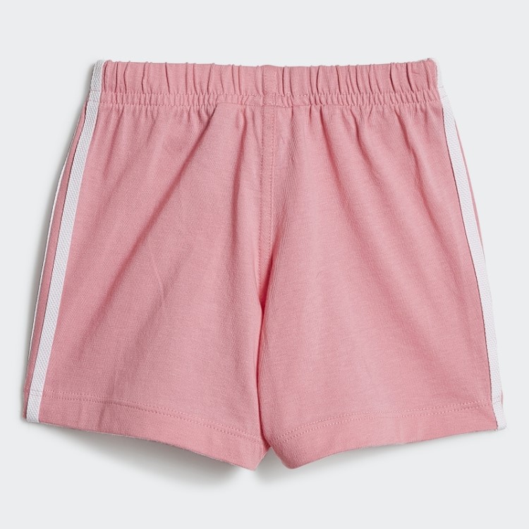 Shorts Trefoil Conjunto Camiseta Branco Adidas