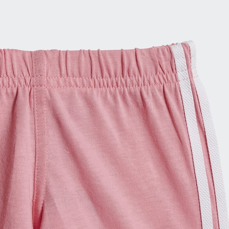 Shorts Trefoil Conjunto Camiseta Branco Adidas