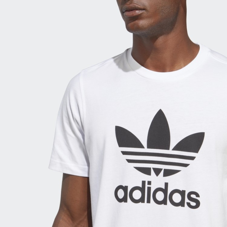 Camiseta Adicolor Classics Trefoil Branca Adidas