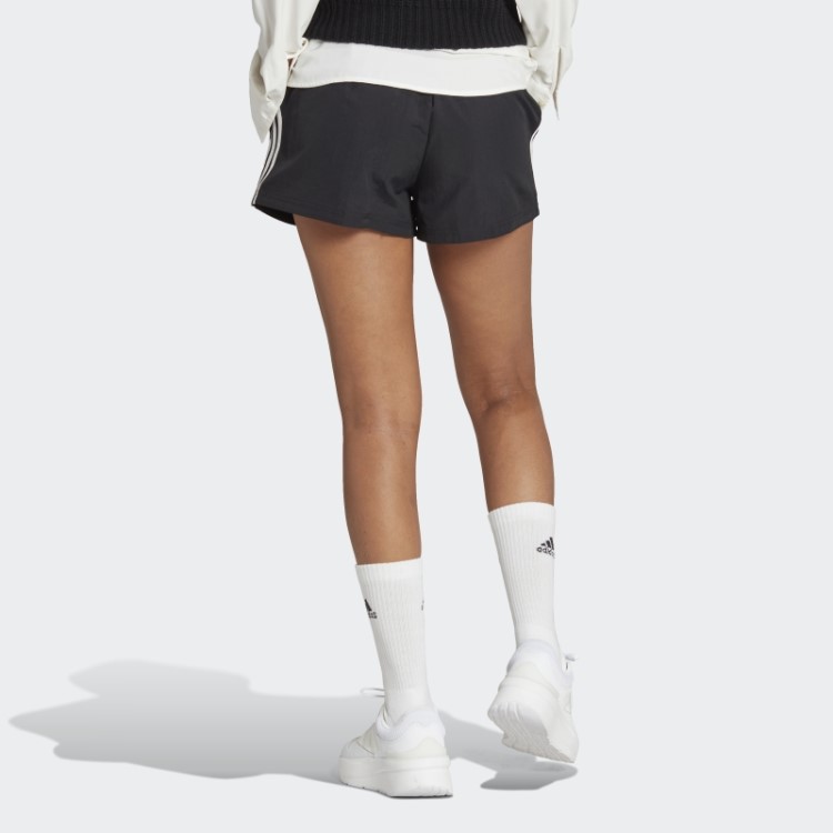 Adidas Essentials Short Com As Três Listras Branco