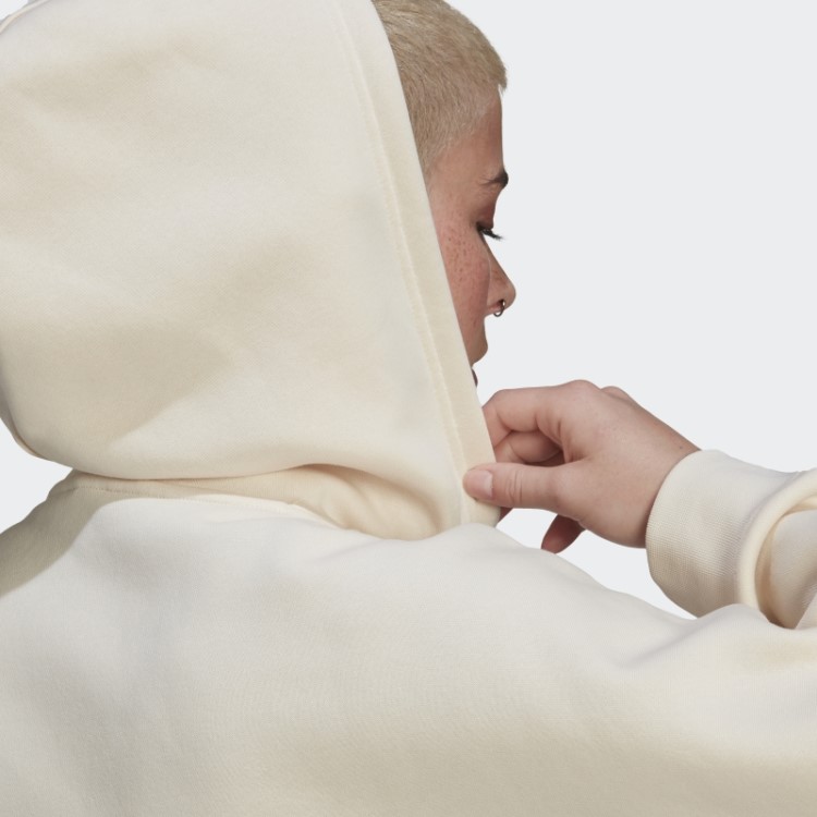 Moletom Branco Adidas Ski Chic Quente
