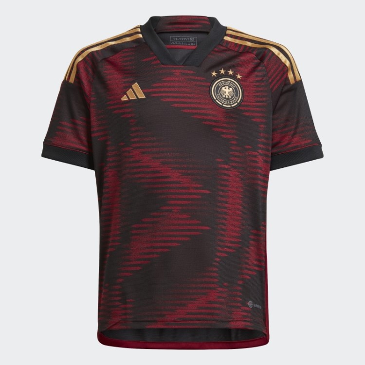 Camisa Preta Da Moda Alemanha 22 Away Adidas