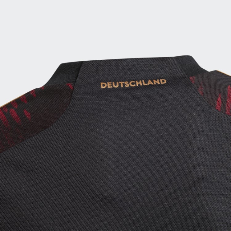 Camisa Preta Da Moda Alemanha 22 Away Adidas