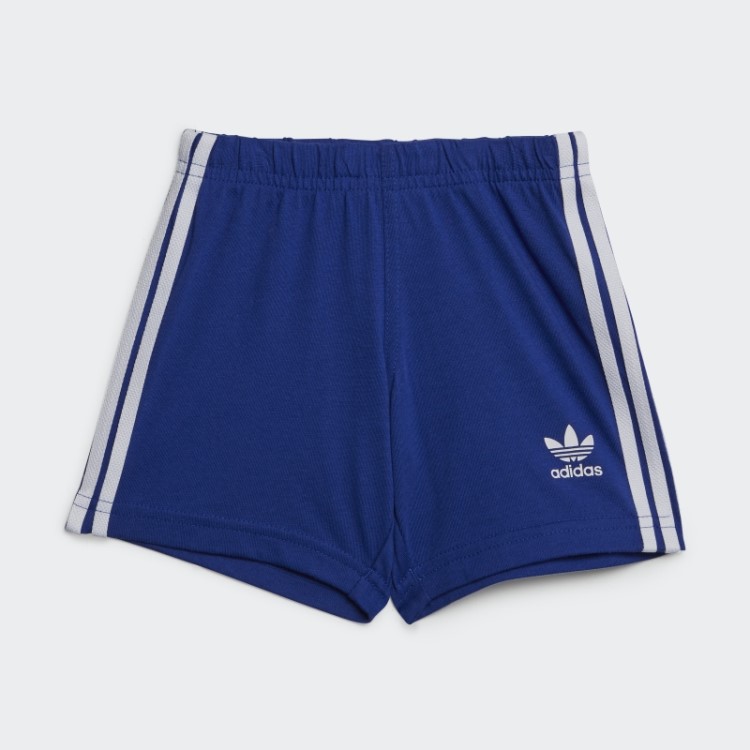 Conjunto De Shorts Azul Adidas Trefoil
