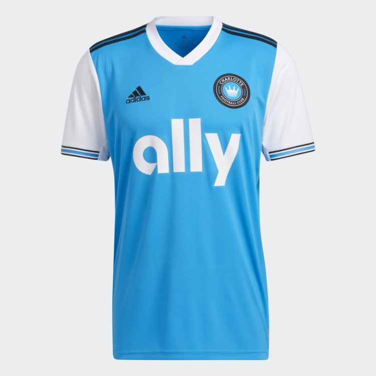 Charlotte Fc 22/23 Home Jersey Azul Adidas