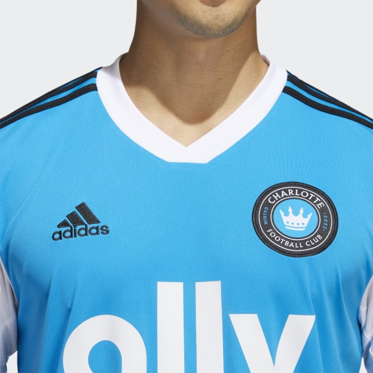 Charlotte Fc 22/23 Home Jersey Azul Adidas