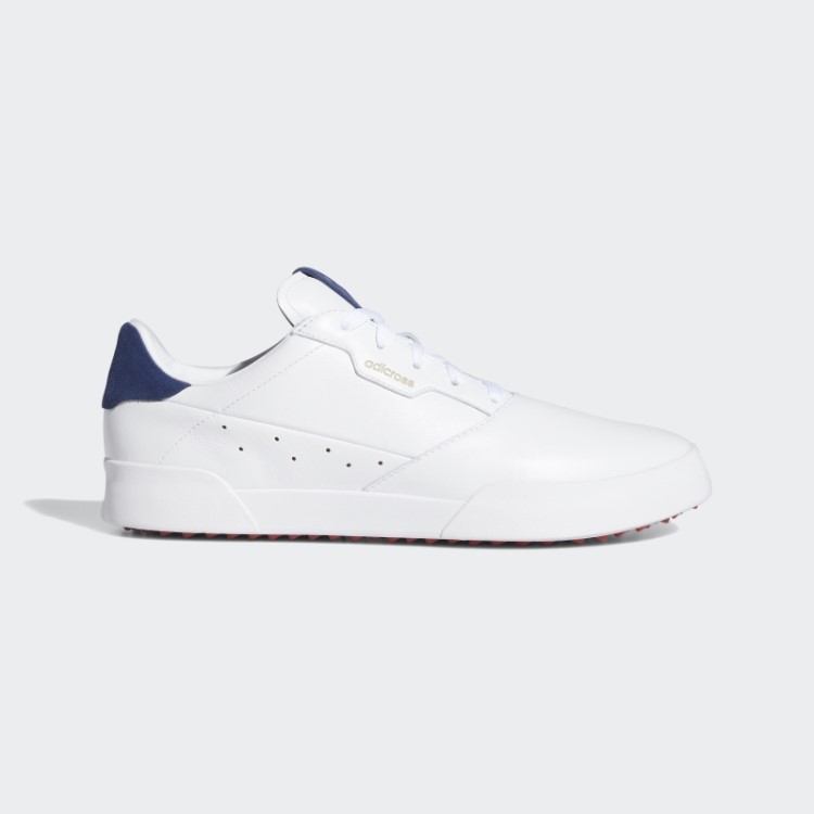 Tênis De Golfe Retrô Adicross Branco Adidas