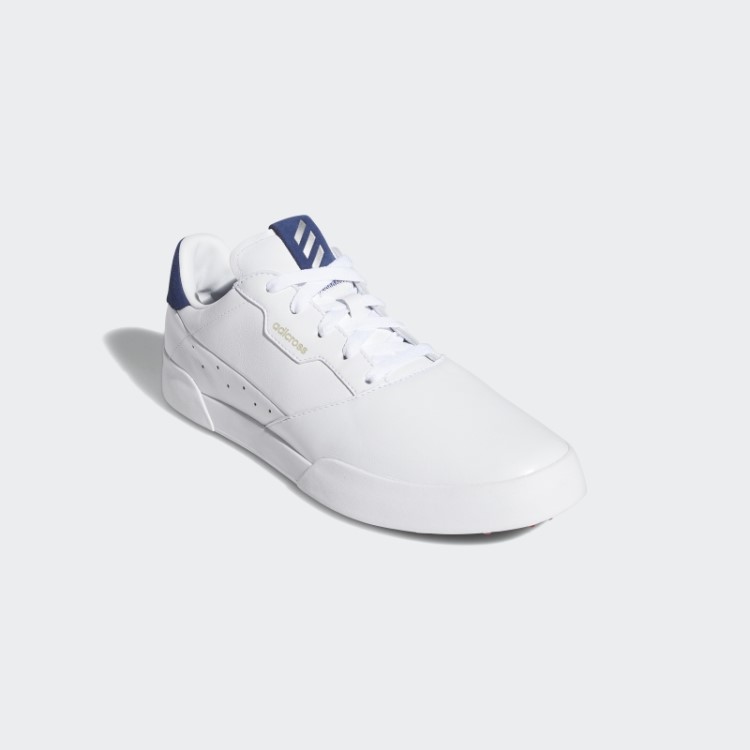Tênis De Golfe Retrô Adicross Branco Adidas