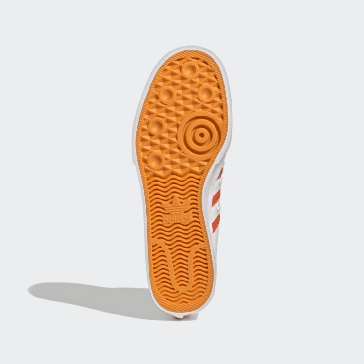 Adidas Nizza Nizza Sapatos Veganos Médios Brancos