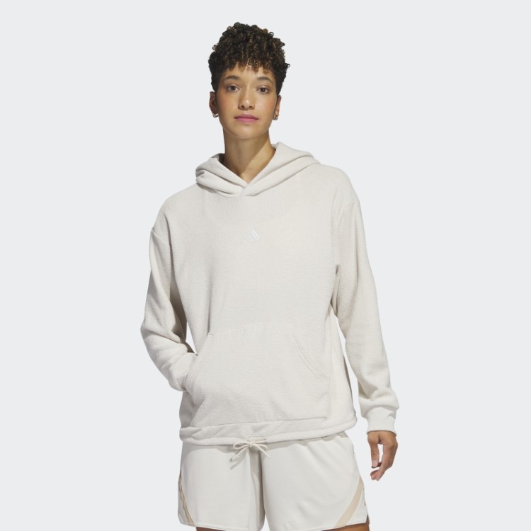 Select Crop Hoodie Alumínio Adidas