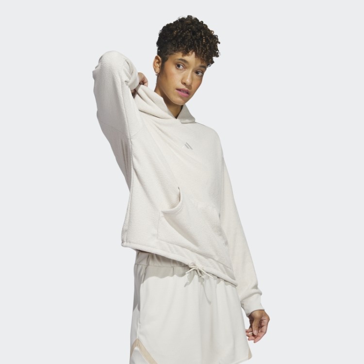 Select Crop Hoodie Alumínio Adidas