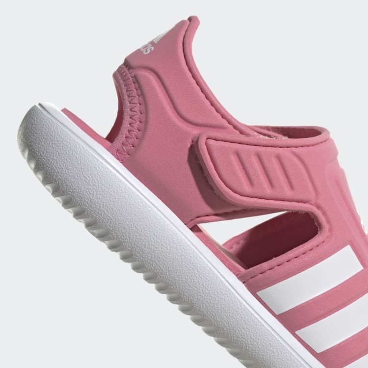 Sandálias Adidas Rosa Tom De Verão Fechadas Para água