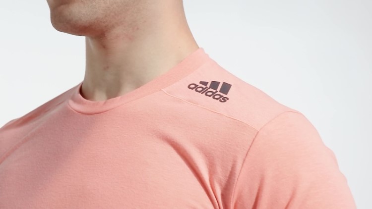 Coral Projetado Para Treinar T-shirt Adidas