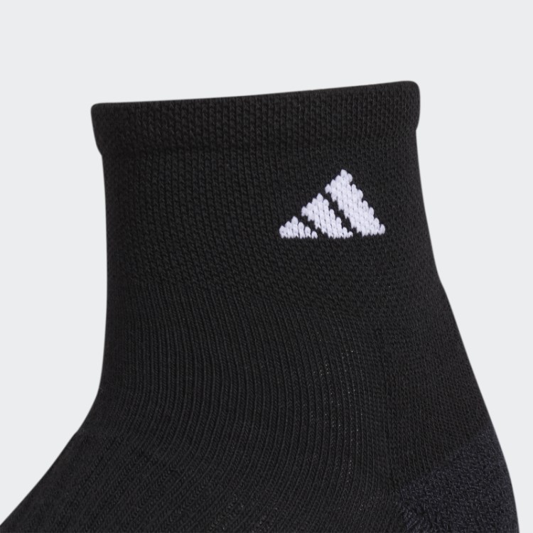 Meia Adidas Acolchoada 3 Pares Cinza