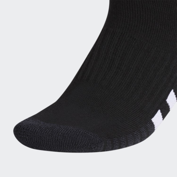 Meia Adidas Acolchoada 3 Pares Cinza