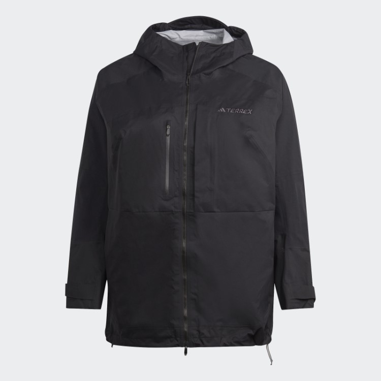 Jaqueta De Caminhada Terrex Xploric Rain.rdy (tamanho Grande) Adidas Preto