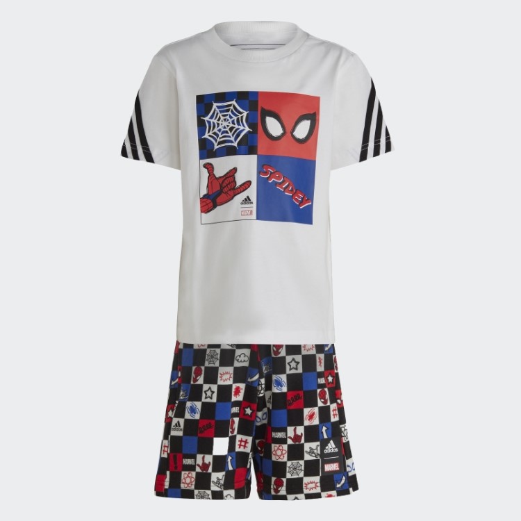 Camiseta Adidas X Marvel Homem Aranha Branca