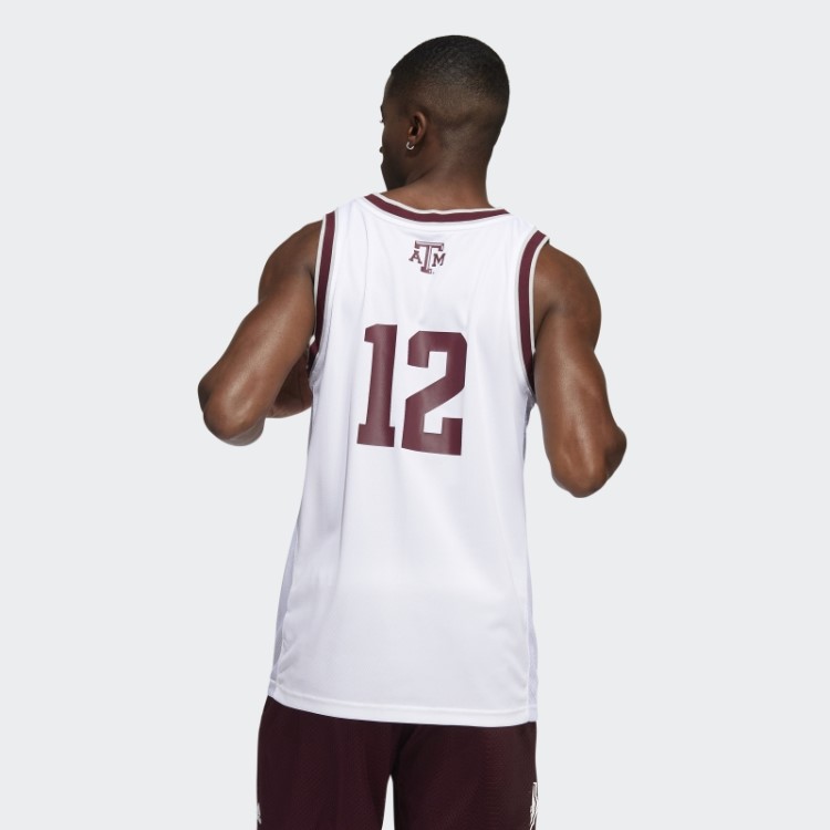 Camisa Adidas Aggies Swingman Branca