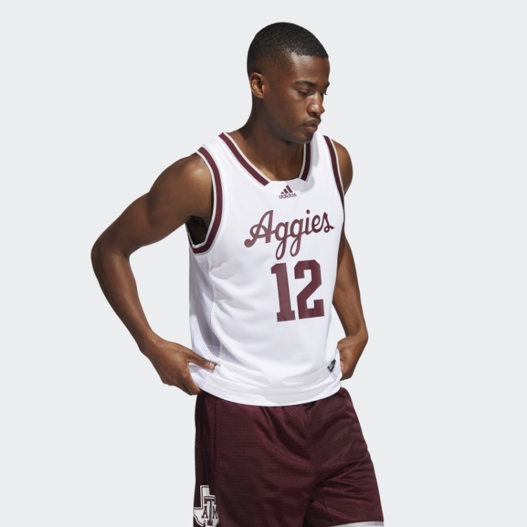 Camisa Adidas Aggies Swingman Branca