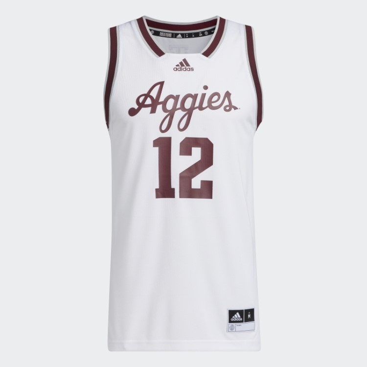 Camisa Adidas Aggies Swingman Branca