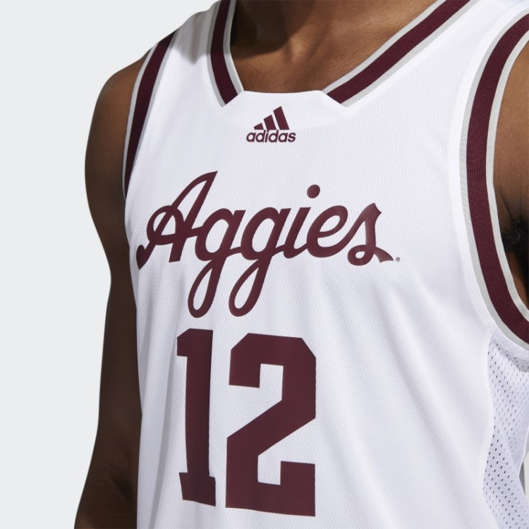 Camisa Adidas Aggies Swingman Branca