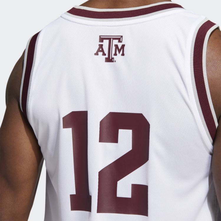Camisa Adidas Aggies Swingman Branca