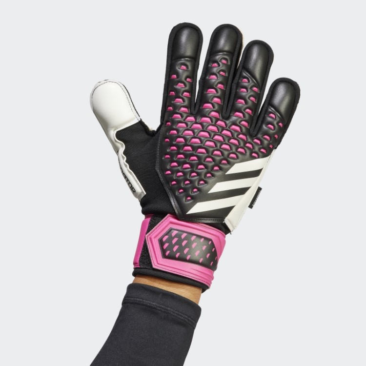 Luvas Predador Preto Match Fingersave Adidas