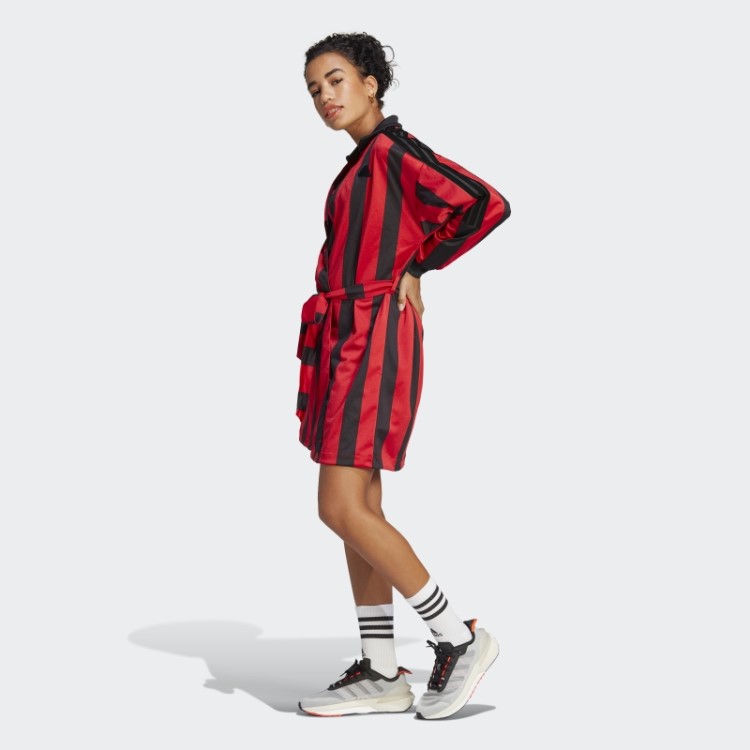 Vestido Jacquard Preto Adidas