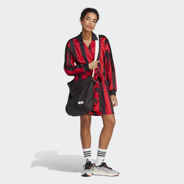 Vestido Jacquard Preto Adidas