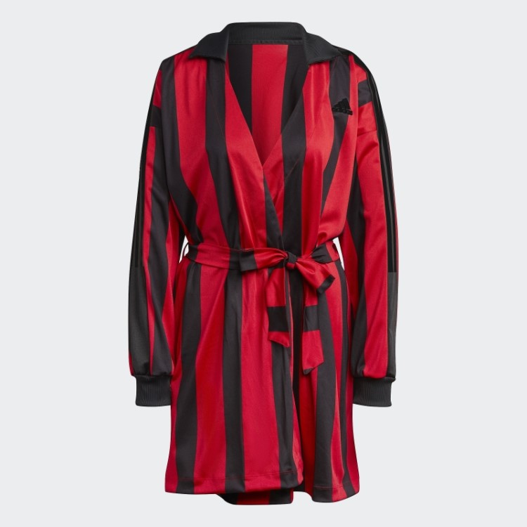 Vestido Jacquard Preto Adidas