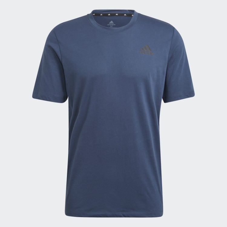 Adidas Aeroready Projetado Para Mover O Esporte Tee Azul Marinho
