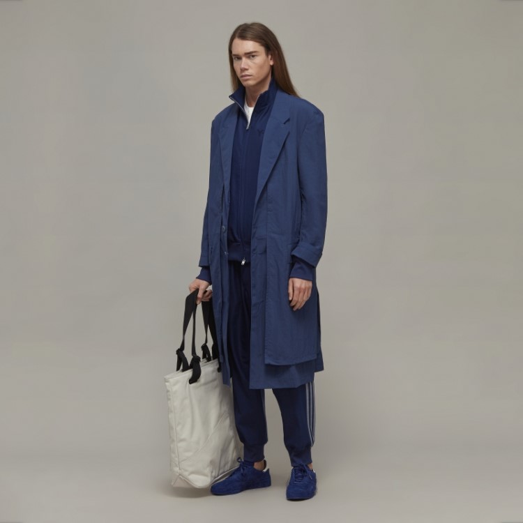 Adidas Y-3 3 Listras Refinada Blusa De Lã Elegante