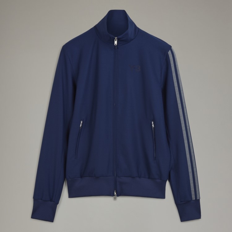 Adidas Y-3 3 Listras Refinada Blusa De Lã Elegante