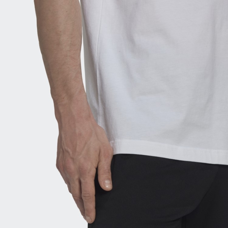 Camiseta Branca Adidas Spain Estampada