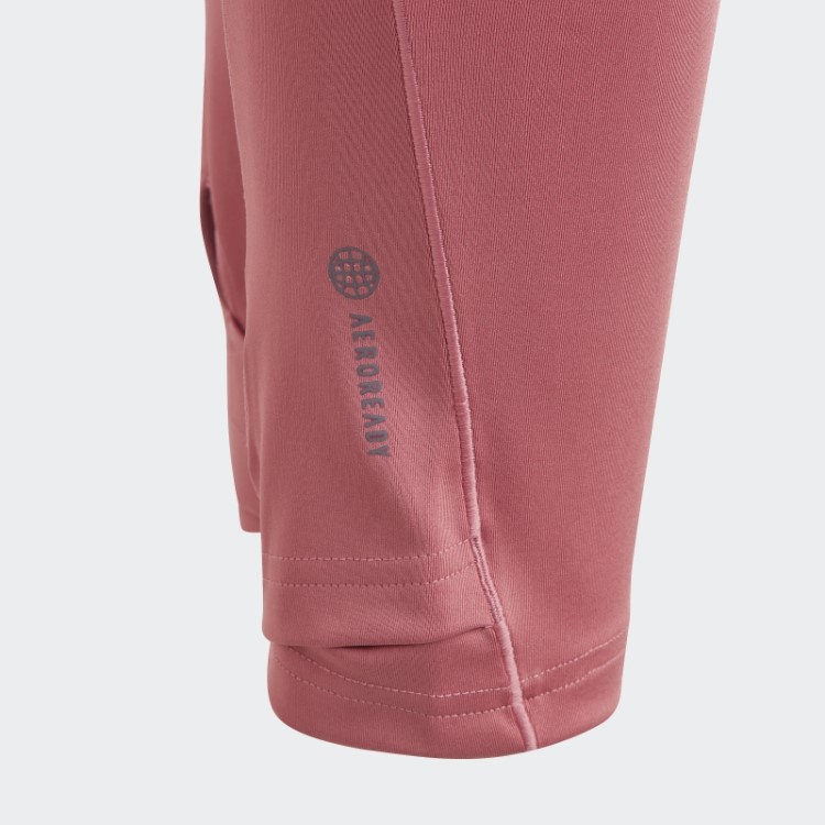 Meia-calça 7/8 Rosa Adidas Yoga Aeroready