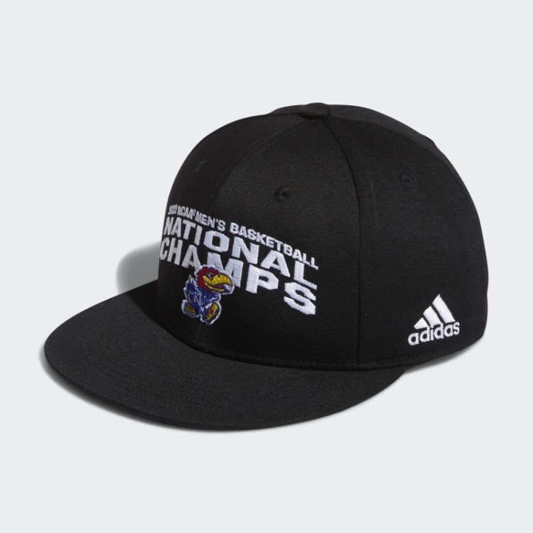 Boné Do Campeonato Nacional Masculino Adidas Black Kansas 2022